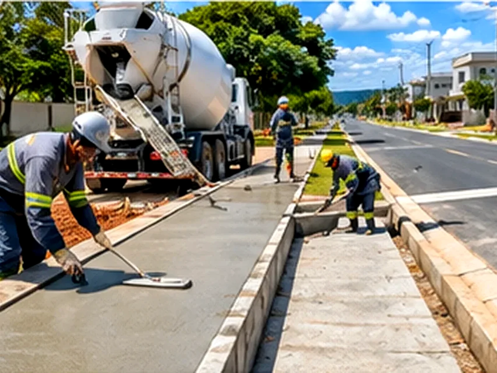 Concreto usinado e concretagem em Gama DF